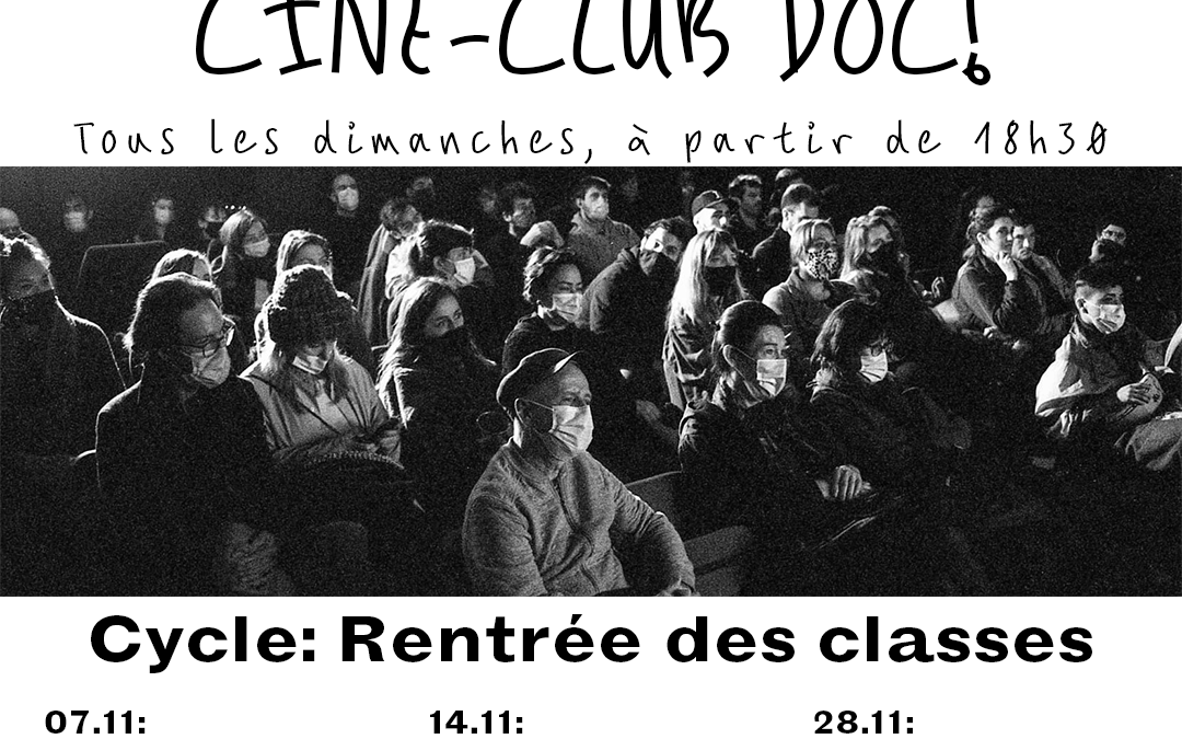 Reprise du Ciné-Club !