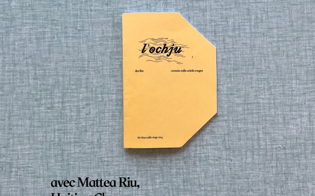 Lancement de la revue de l’ochju